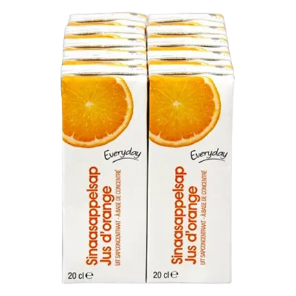 Jugo de Naranja, 200ml, 10U