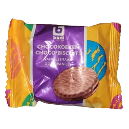 Galletas de chocolate rellenas con vainilla, 10U