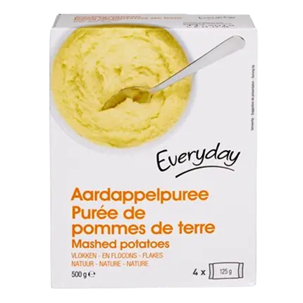 [14961] Puré de papa instantáneo, 4 x 125g/4.41oz